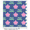 Preppy Wrapping Paper Roll - Matte - Partial Roll