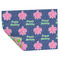 Preppy Wrapping Paper Sheet - Double Sided - Folded