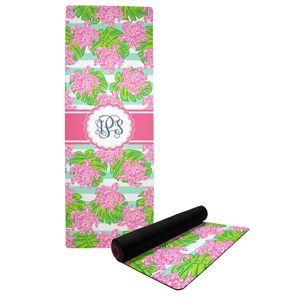 Custom Preppy Yoga Mat (Personalized)