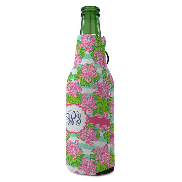 Preppy Zipper Bottle Cooler - ANGLE (bottle)