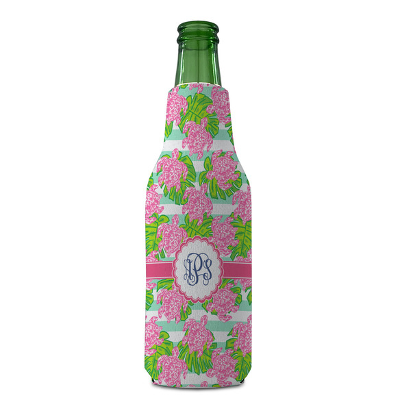 Preppy Zipper Bottle Cooler - FRONT (bottle)