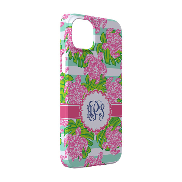 Custom Preppy iPhone Case - Plastic - iPhone 14 Pro (Personalized)