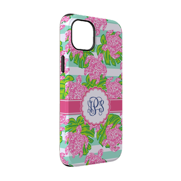 Custom Preppy iPhone Case - Rubber Lined - iPhone 14 (Personalized)