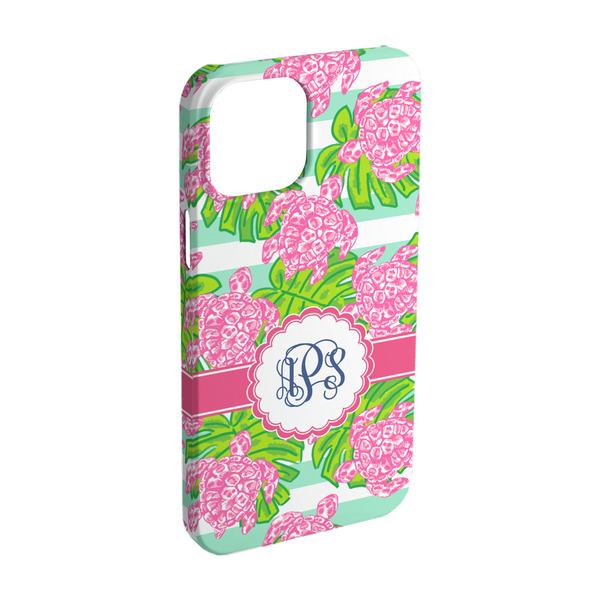 Custom Preppy iPhone Case - Plastic - iPhone 15 Pro (Personalized)
