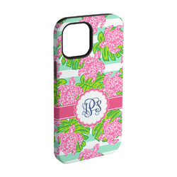 Preppy iPhone Case - Rubber Lined - iPhone 15 Pro (Personalized)