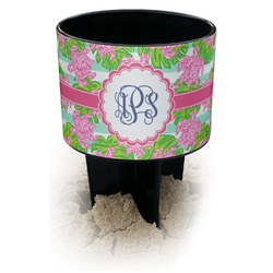 Preppy Black Beach Spiker Drink Holder (Personalized)