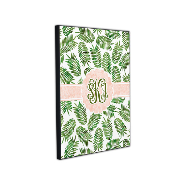 Tropical Leaves 11x14 Wood Print - Angle View