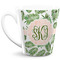 Tropical Leaves 12 Oz Latte Mug - Front Full