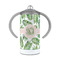 Tropical Leaves 12 oz Stainless Steel Sippy Cup (Personalized)