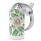 Tropical Leaves 12 oz Stainless Steel Sippy Cups - Top Off