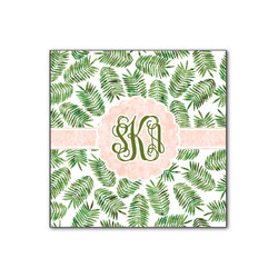 Tropical Leaves Wood Print - 12x12 (Personalized)