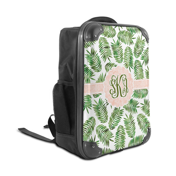 Tropical Leaves 15" Backpack - ANGLE VIEW