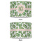 Tropical Leaves 16" Drum Lampshade - APPROVAL (Poly Film)