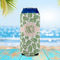 Tropical Leaves 16oz Can Sleeve - LIFESTYLE