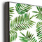 Tropical Leaves 16x20 Wood Print - Closeup