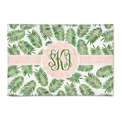 Tropical Leaves 2' x 3' Indoor Area Rug (Personalized)