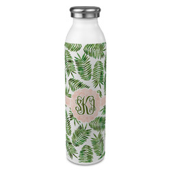 Tropical Leaves 20oz Stainless Steel Water Bottle - Full Print (Personalized)