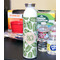 Tropical Leaves 20oz Water Bottles - Full Print - In Context