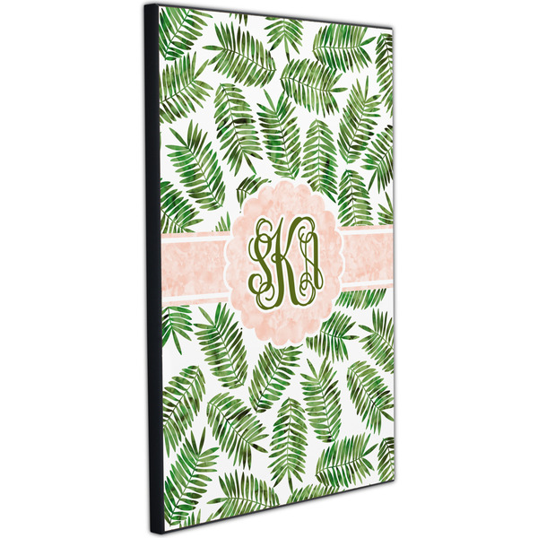 Tropical Leaves 20x30 Wood Print - Angle View