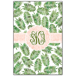 Tropical Leaves Wood Print - 20x30 (Personalized)