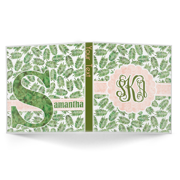 Tropical Leaves 3-Ring Binder Approval- 1in