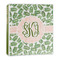 Tropical Leaves 3-Ring Binder - 1 inch (Personalized)