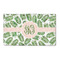 Tropical Leaves 3' x 5' Patio Rug (Personalized)