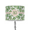 Tropical Leaves 8" Drum Lamp Shade - Poly-film (Personalized)