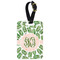 Tropical Leaves Aluminum Luggage Tag (Personalized)