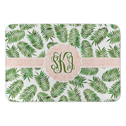 Tropical Leaves Anti-Fatigue Kitchen Mat (Personalized)