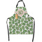 Tropical Leaves Apron - Flat with Props (MAIN)