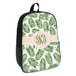 Tropical Leaves Kids Backpack (Personalized)