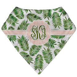 Tropical Leaves Bandana Bib (Personalized)