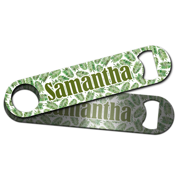 Tropical Leaves Bar Bottle Opener - Main