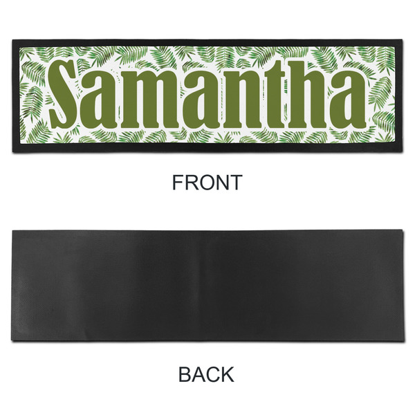 Tropical Leaves Bar Mat - Large - APPROVAL