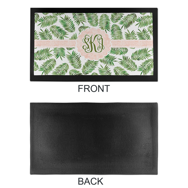 Tropical Leaves Bar Mat - Small - APPROVAL