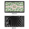 Tropical Leaves Bar Mat - Small - APPROVAL