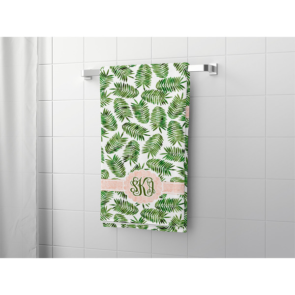 Tropical Leaves Bath Towel - LIFESTYLE