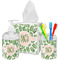 Tropical Leaves Bathroom Accessories Set (Personalized)