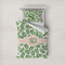 Tropical Leaves Duvet Cover Set - Twin (Personalized)