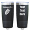 Tropical Leaves Black Polar Camel Tumbler - 20oz - Double Sided  - Approval