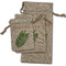 Tropical Leaves Burlap Gift Bags - (PARENT MAIN) All Three