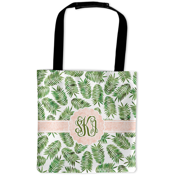 Custom Tropical Leaves Auto Back Seat Organizer Bag (Personalized)