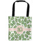 Tropical Leaves Auto Back Seat Organizer Bag (Personalized)