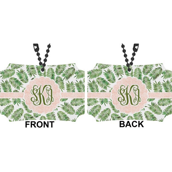 Tropical Leaves Car Ornament - Berlin (Approval)