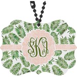 Tropical Leaves Rear View Mirror Decor (Personalized)