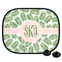 Tropical Leaves Car Side Window Sun Shade (Personalized)