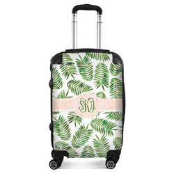 Tropical Leaves Suitcase - 20" Carry On (Personalized)