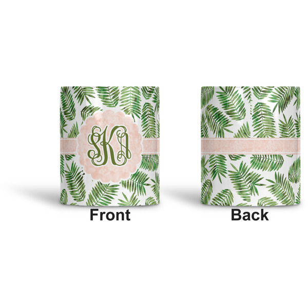 Tropical Leaves Ceramic Pen Holder - Apvl