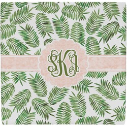 Tropical Leaves Ceramic Tile Hot Pad (Personalized)